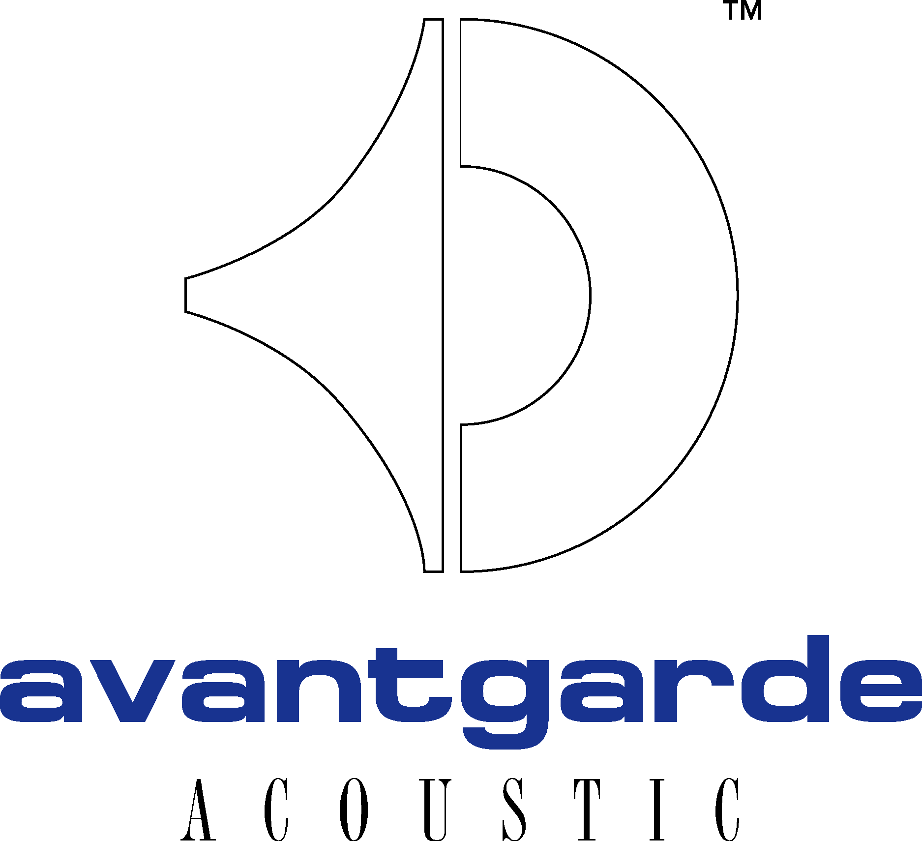 Avantgarde Acoustic Logo Vector Logo